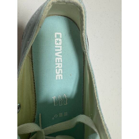 CONVERSE Chuck Taylor All Star Canvas Shoes 551511C Size US 9.5 Seafoam Green - Picture 11 of 13